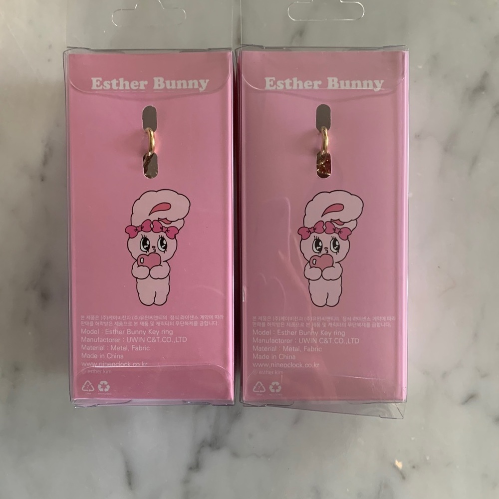 Esther Bunny keychains - Picture 5 of 6